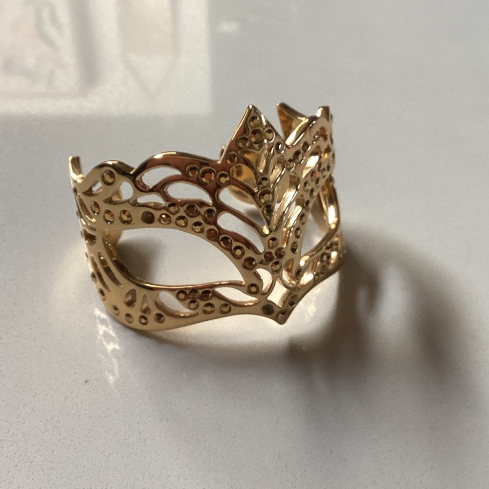 KATE SPADE Dress the Part masquerade cuff bracelet